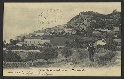 Carte postale de Château-Neuf-de-Mazenc