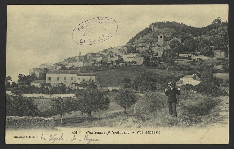 Chateau-neuf-de-Mazenc - carte postale