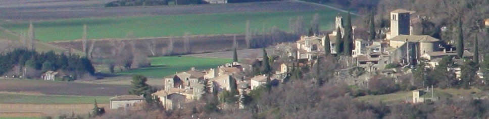 Chateau-neuf-de-Mazenc - vue d'ensemble
